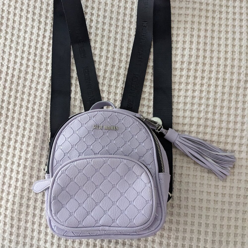 Steve Madden Lilac Sporty Backpack